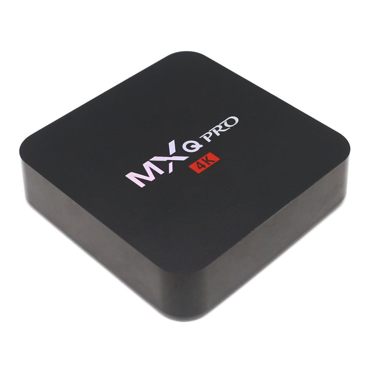 MXQ PROi 1080P 4K HD スマートTVボックス リモコン付き、Android 7.1 S905W クアッドコア Cortex-A53 最大2GHz、RAM: 2GB、ROM: 16GB、WiFi対応、UKプラグ、2GB+16GB、UKプラグ