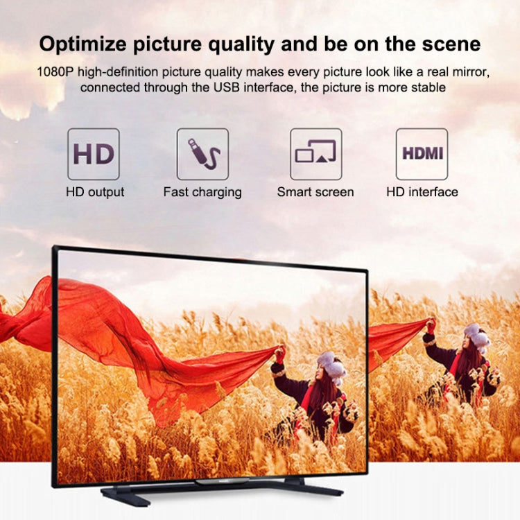 MiraScreen G2 ワイヤレスWiFiディスプレイドングルレシーバー Airplay Miracast DLNA 1080P HDテレビスティック iPhone、Samsung、その他Androidスマートフォン対応、G2 2.4GHz