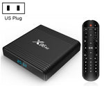 X96 Air 8K スマートTVボックス Android 9.0 メディアプレーヤー リモコン付き、クアッドコア Amlogic S905X3、RAM: 4GB、ROM: 64GB、デュアルバンドWiFi、Bluetooth、AUプラグ、4GB+64GB