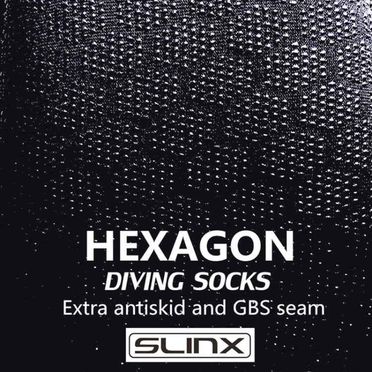 SLINX 1702 3mm ネオプレン滑り止め暖かいダイビングソックス、S、M、L、XL