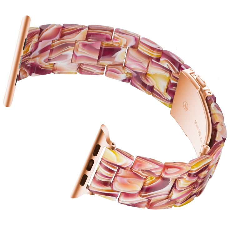 シンプルファッション樹脂時計バンド、Apple Watch Series 4 40mm＆Series 3＆2＆1 38mm用、Apple Watch Series 4 44mm＆Series 3＆2＆1 42mm用