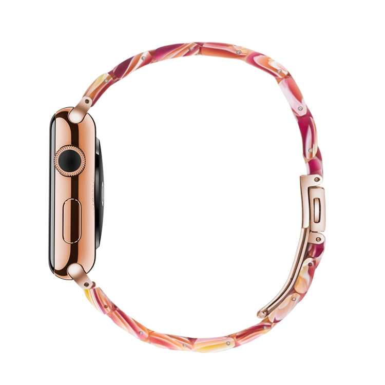 シンプルファッション樹脂時計バンド、Apple Watch Series 4 40mm＆Series 3＆2＆1 38mm用、Apple Watch Series 4 44mm＆Series 3＆2＆1 42mm用