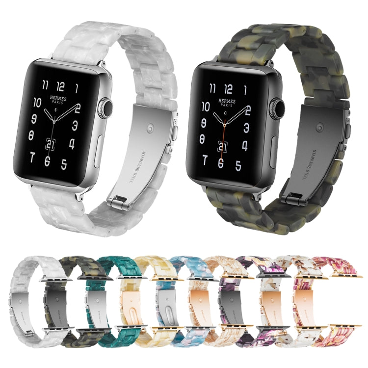 シンプルファッション樹脂時計バンド、Apple Watch Series 4 40mm＆Series 3＆2＆1 38mm用、Apple Watch Series 4 44mm＆Series 3＆2＆1 42mm用