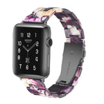 シンプルファッション樹脂時計バンド、Apple Watch Series 4 40mm＆Series 3＆2＆1 38mm用、Apple Watch Series 4 44mm＆Series 3＆2＆1 42mm用