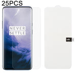25枚セット ソフトハイドロゲルフィルム フルカバー フロントプロテクター アルコール綿＋スクラッチカード付き、iPhone 6 / 7 / 8用(25枚)、iPhone 6 Plus用(25枚)、iPhone 7 Plus / 8 Plus用(25枚)、iPhone X / XS用(25枚)、iPhone XR用(25枚)、iPhone XS Max用