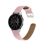 ラウンドテール本革交換ストラップ Samsung Galaxy Watch 3 41mm / 45mm / 42mm / 46mm対応