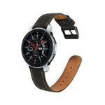 ラウンドテール本革交換ストラップ Samsung Galaxy Watch 3 41mm / 45mm / 42mm / 46mm対応