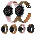 ラウンドテール本革交換ストラップ Samsung Galaxy Watch 3 41mm / 45mm / 42mm / 46mm対応