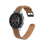 ラウンドテール本革交換ストラップ Samsung Galaxy Watch 3 41mm / 45mm / 42mm / 46mm対応