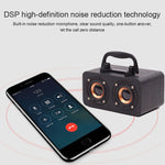 FT-4002 木製ワイヤレス Bluetoothポータブルレトロサブウーファースピーカー TFカード＆USB MP3再生対応 ブラック木目、イエロウッド目、レッド木目