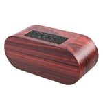 Q8 Bluetooth 4.2 クラシック木製ダブルホーン Bluetoothスピーカー Q8（レッド木目）、Q8（ウォールナット目）