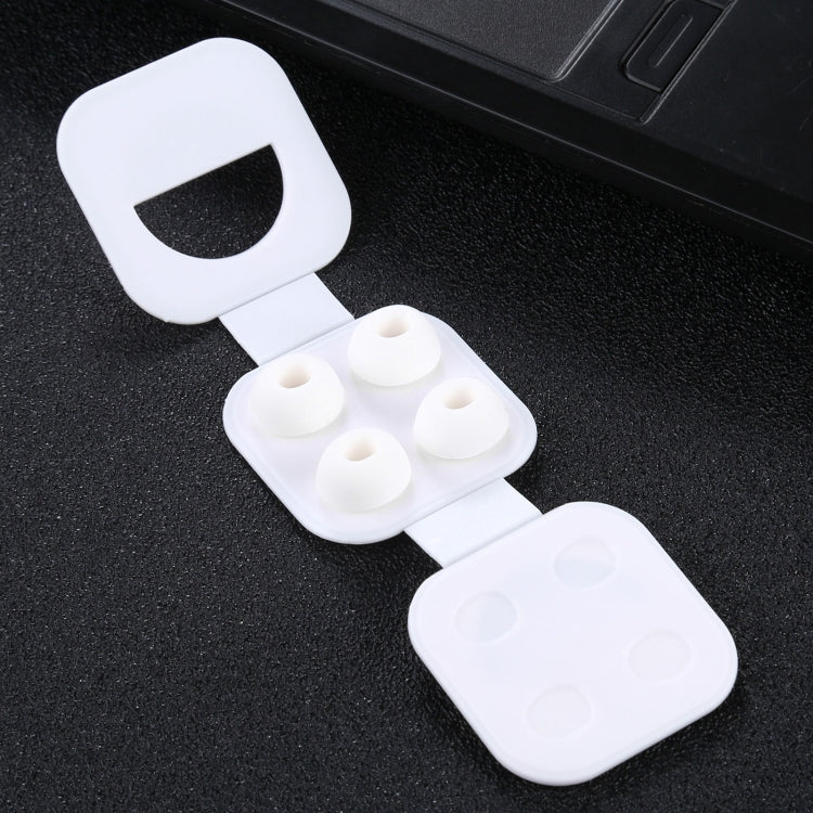 2ペア ソフトシリコンイヤーキャップ ネット付き AirPods イヤホン用、S、M、L