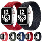 シングルターンナイロン織りウォッチバンド Apple Watch シリーズ6 & SE & 5 & 4 44mm / 3 & 2 & 1 42mm用、S、M、L