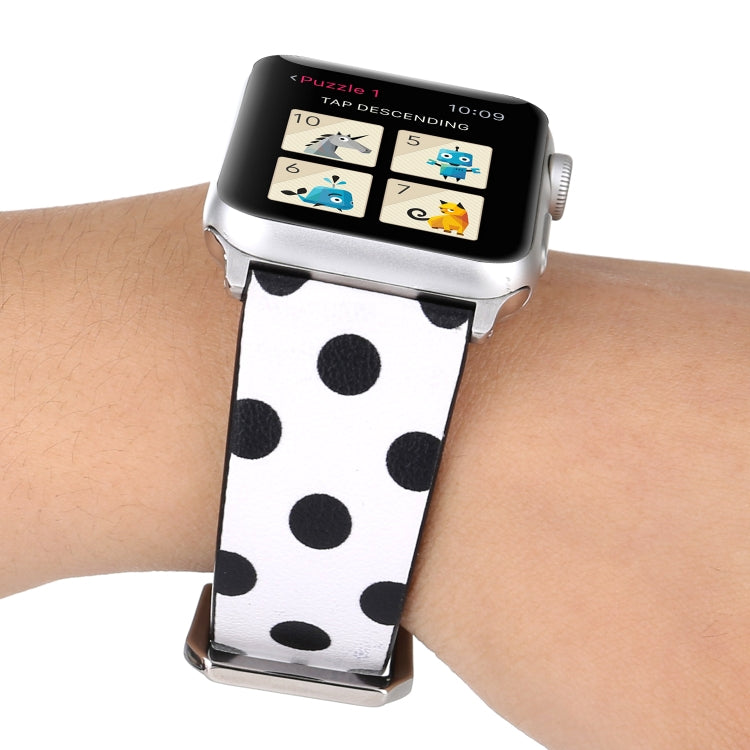 ファッションドットシリーズウォッチバンド Apple Watch Series 6 & SE & 5 & 4 40mm / 3 & 2 & 1 38mm用、Apple Watch Series 7 41mm / 6 & SE & 5 & 4 40mm / 3 & 2 & 1 38mm用、Apple Watch Series 8&7 41mm / SE 2&6&SE&5&4 40mm / 3&2&1 38mm用