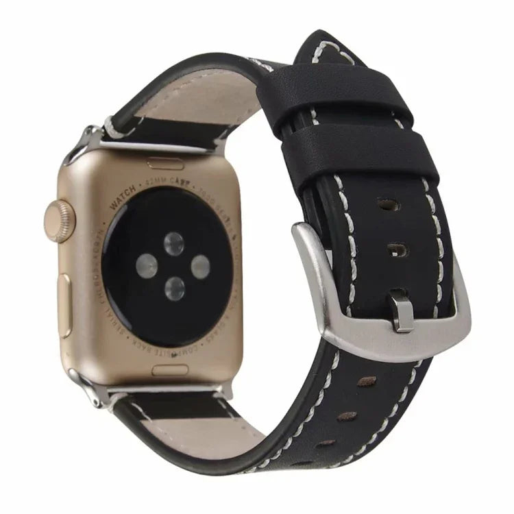 カーフスキン本革ウォッチバンド Apple Watch Series 6 & SE & 5 & 4 40mm / 3 & 2 & 1 38mm用、Apple Watch Series 7 41mm / 6 & SE & 5 & 4 40mm / 3 & 2 & 1 38mm用