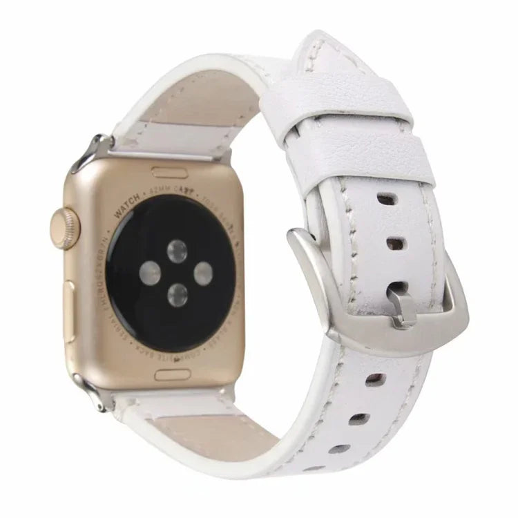 カーフスキン本革ウォッチバンド Apple Watch Series 6 & SE & 5 & 4 44mm / 3 & 2 & 1 42mm用、Apple Watch Series 7 45mm / 6 & SE & 5 & 4 44mm / 3 & 2 & 1 42mm用