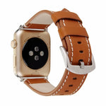 カーフスキン本革ウォッチバンド Apple Watch Series 6 & SE & 5 & 4 44mm / 3 & 2 & 1 42mm用、Apple Watch Series 7 45mm / 6 & SE & 5 & 4 44mm / 3 & 2 & 1 42mm用