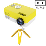 J15 1920x1080P HD家庭用ミニLEDプロジェクター 三脚マウント対応 AV/HDMI×1/USB×1/TF×1、EUプラグ、USプラグ、UKプラグ、AUプラグ
