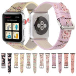 プラムシリーズ レザー交換用ウォッチバンド Apple Watch Series 6 & SE & 5 & 4 44mm / 3 & 2 & 1 42mm用、Apple Watch Ultra 49mm / Series 8&7 45mm / SE 2&6&SE&5&4 44mm / 3&2&1 42mm用、Apple Watch Series 7 45mm / 6 & SE & 5 & 4 44mm / 3 & 2 & 1 42mm用