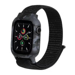 ナイロン交換用リストストラップウォッチバンド Apple Watch Series 6 & SE & 5 & 4 40mm / 3 & 2 & 1 38mm用、Apple Watch Series 7 41mm / 6 & SE & 5 & 4 40mm / 3 & 2 & 1 38mm用