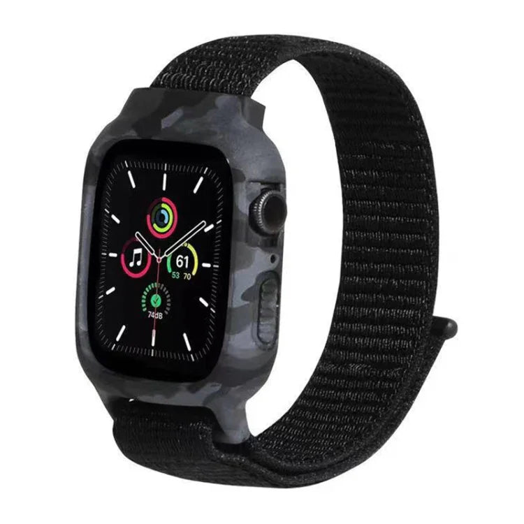 ナイロン交換用リストストラップウォッチバンド Apple Watch Series 6 & SE & 5 & 4 40mm / 3 & 2 & 1 38mm用、Apple Watch Series 7 41mm / 6 & SE & 5 & 4 40mm / 3 & 2 & 1 38mm用