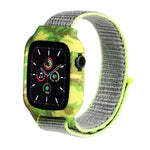 ナイロン交換用リストストラップウォッチバンド Apple Watch Series 6 & SE & 5 & 4 40mm / 3 & 2 & 1 38mm用、Apple Watch Series 7 41mm / 6 & SE & 5 & 4 40mm / 3 & 2 & 1 38mm用