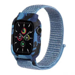 ナイロン交換用リストストラップウォッチバンド Apple Watch Series 6 & SE & 5 & 4 40mm / 3 & 2 & 1 38mm用、Apple Watch Series 7 41mm / 6 & SE & 5 & 4 40mm / 3 & 2 & 1 38mm用
