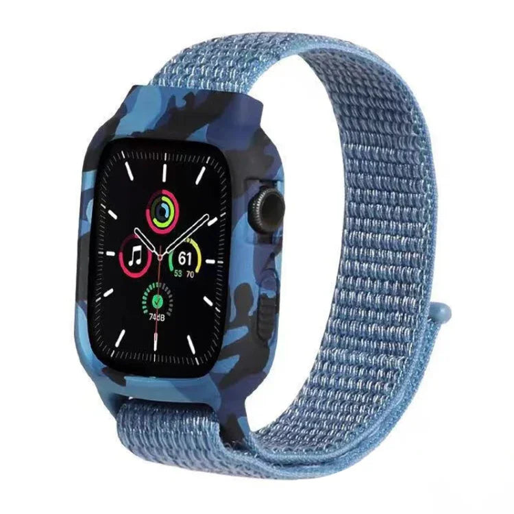 ナイロン交換用リストストラップウォッチバンド Apple Watch Series 6 & SE & 5 & 4 40mm / 3 & 2 & 1 38mm用、Apple Watch Series 7 41mm / 6 & SE & 5 & 4 40mm / 3 & 2 & 1 38mm用