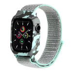 ナイロン交換用リストストラップウォッチバンド Apple Watch Series 6 & SE & 5 & 4 40mm / 3 & 2 & 1 38mm用、Apple Watch Series 7 41mm / 6 & SE & 5 & 4 40mm / 3 & 2 & 1 38mm用