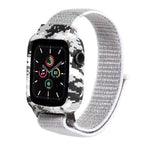 ナイロン交換用リストストラップウォッチバンド Apple Watch Series 6 & SE & 5 & 4 40mm / 3 & 2 & 1 38mm用、Apple Watch Series 7 41mm / 6 & SE & 5 & 4 40mm / 3 & 2 & 1 38mm用