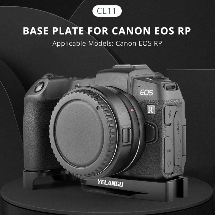 YELANGU CL11 カメラ拡張ボードベースプレート Canon EOS RP用、CL11 Canon EOS RP用