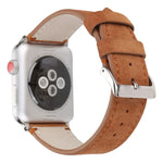フロスト加工本革ウォッチバンド Apple Watch Series 6 & SE & 5 & 4 40mm / 3 & 2 & 1 38mm用、Apple Watch Series 7 41mm / 6 & SE & 5 & 4 40mm / 3 & 2 & 1 38mm用