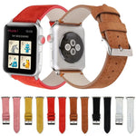 フロスト加工本革ウォッチバンド Apple Watch Series 6 & SE & 5 & 4 40mm / 3 & 2 & 1 38mm用、Apple Watch Series 7 41mm / 6 & SE & 5 & 4 40mm / 3 & 2 & 1 38mm用