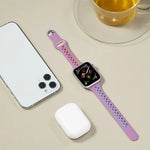 Apple Watch Series 6 & SE & 5 & 4 40mm / 3 & 2 & 1 38mm用 レインボーシリコンウォッチバンド、Apple Watch Series 7 41mm / 6 & SE & 5 & 4 40mm / 3 & 2 & 1 38mm用、Apple Watch Series 8&7 41mm / SE 2&6&SE&5&4 40mm / 3&2&1 38mm用