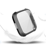 Fitbit Versa Liteスマートウォッチ用全面保護メッキTPU保護ケース