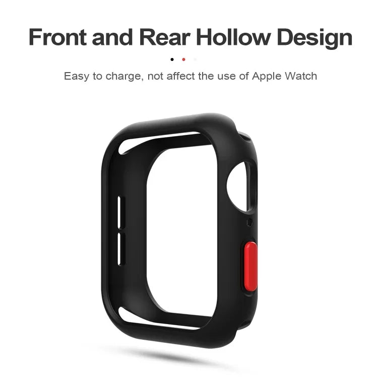 Apple Watch Series 6 / 5 / 4 / Watch SE 44mm用 シリコンフレーム保護ケース、Apple Watch Series 6 / 5 / 4 / Watch SE 44mm用