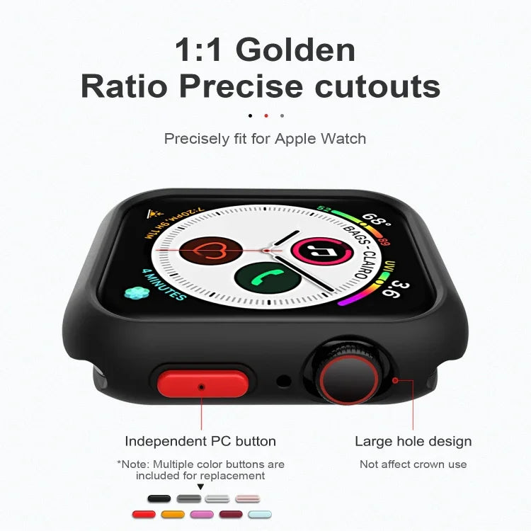 Apple Watch Series 6 / 5 / 4 / Watch SE 44mm用 シリコンフレーム保護ケース、Apple Watch Series 6 / 5 / 4 / Watch SE 44mm用