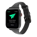 クレイジーホーステクスチャ本革ストラップ、Apple Watch Series 7 41mm / 6 & SE & 5 & 4 40mm / 3 & 2 & 1 38mm用、Apple Watch Series 8&7 41mm / SE 2&6&SE&5&4 40mm / 3&2&1 38mm用