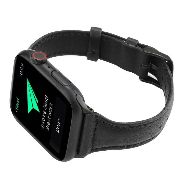 クレイジーホーステクスチャ本革ストラップ、Apple Watch Series 7 41mm / 6 & SE & 5 & 4 40mm / 3 & 2 & 1 38mm用、Apple Watch Series 8&7 41mm / SE 2&6&SE&5&4 40mm / 3&2&1 38mm用