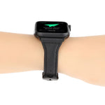 クレイジーホーステクスチャ本革ストラップ、Apple Watch Series 7 41mm / 6 & SE & 5 & 4 40mm / 3 & 2 & 1 38mm用、Apple Watch Series 8&7 41mm / SE 2&6&SE&5&4 40mm / 3&2&1 38mm用