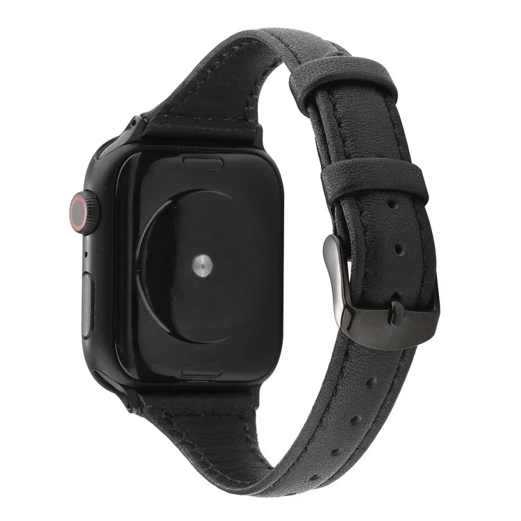 クレイジーホーステクスチャ本革ストラップ、Apple Watch Series 7 41mm / 6 & SE & 5 & 4 40mm / 3 & 2 & 1 38mm用、Apple Watch Series 8&7 41mm / SE 2&6&SE&5&4 40mm / 3&2&1 38mm用
