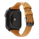 クレイジーホーステクスチャ本革ストラップ、Apple Watch Series 7 41mm / 6 & SE & 5 & 4 40mm / 3 & 2 & 1 38mm用、Apple Watch Series 8&7 41mm / SE 2&6&SE&5&4 40mm / 3&2&1 38mm用