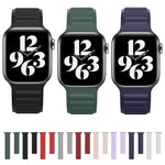 シリコンマグネットチェーンウォッチバンド Apple Watch Series 6 & SE & 5 & 4 44mm / 3 & 2 & 1 42mm用、Apple Watch Series 7 45mm / 6 & SE & 5 & 4 44mm / 3 & 2 & 1 42mm用