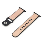 貼り付けレザーTPUウォッチバンド Apple Watch Series 6 & SE & 5 & 4 44mm / 3 & 2 & 1 42mm用