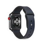 貼り付けレザーTPUウォッチバンド Apple Watch Series 6 & SE & 5 & 4 44mm / 3 & 2 & 1 42mm用