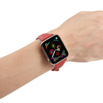 本革ウォッチバンド Apple Watch Series 6 & SE & 5 & 4 40mm / 3 & 2 & 1 38mm用、Apple Watch Series 8&7 41mm / SE 2&6&SE&5&4 40mm / 3&2&1 38mm用、Apple Watch Series 7 41mm / 6 & SE & 5 & 4 40mm / 3 & 2 & 1 38mm用