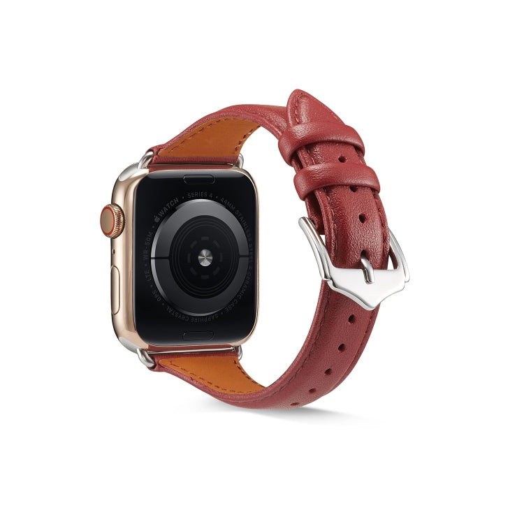 Apple Watch Series 6 & SE & 5 & 4 44mm / 3 & 2 & 1 42mm、Apple Watch Series 7 45mm / 6 & SE & 5 & 4 44mm / 3 & 2 & 1 42mm、Apple Watch Ultra 49mm / Series 8&7 45mm / SE 2&6&SE&5&4 44mm / 3&2&1 42mm用 本革ウォッチバンド