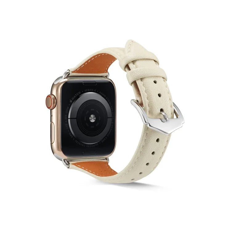 Apple Watch Series 6 & SE & 5 & 4 44mm / 3 & 2 & 1 42mm、Apple Watch Series 7 45mm / 6 & SE & 5 & 4 44mm / 3 & 2 & 1 42mm、Apple Watch Ultra 49mm / Series 8&7 45mm / SE 2&6&SE&5&4 44mm / 3&2&1 42mm用 本革ウォッチバンド
