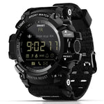 Lokmat MK16 LCDスクリーン 50m防水スマートウォッチ、情報通知 / リモートカメラ / 歩行モーションモニター対応