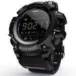 Lokmat MK16 LCDスクリーン 50m防水スマートウォッチ、情報通知 / リモートカメラ / 歩行モーションモニター対応